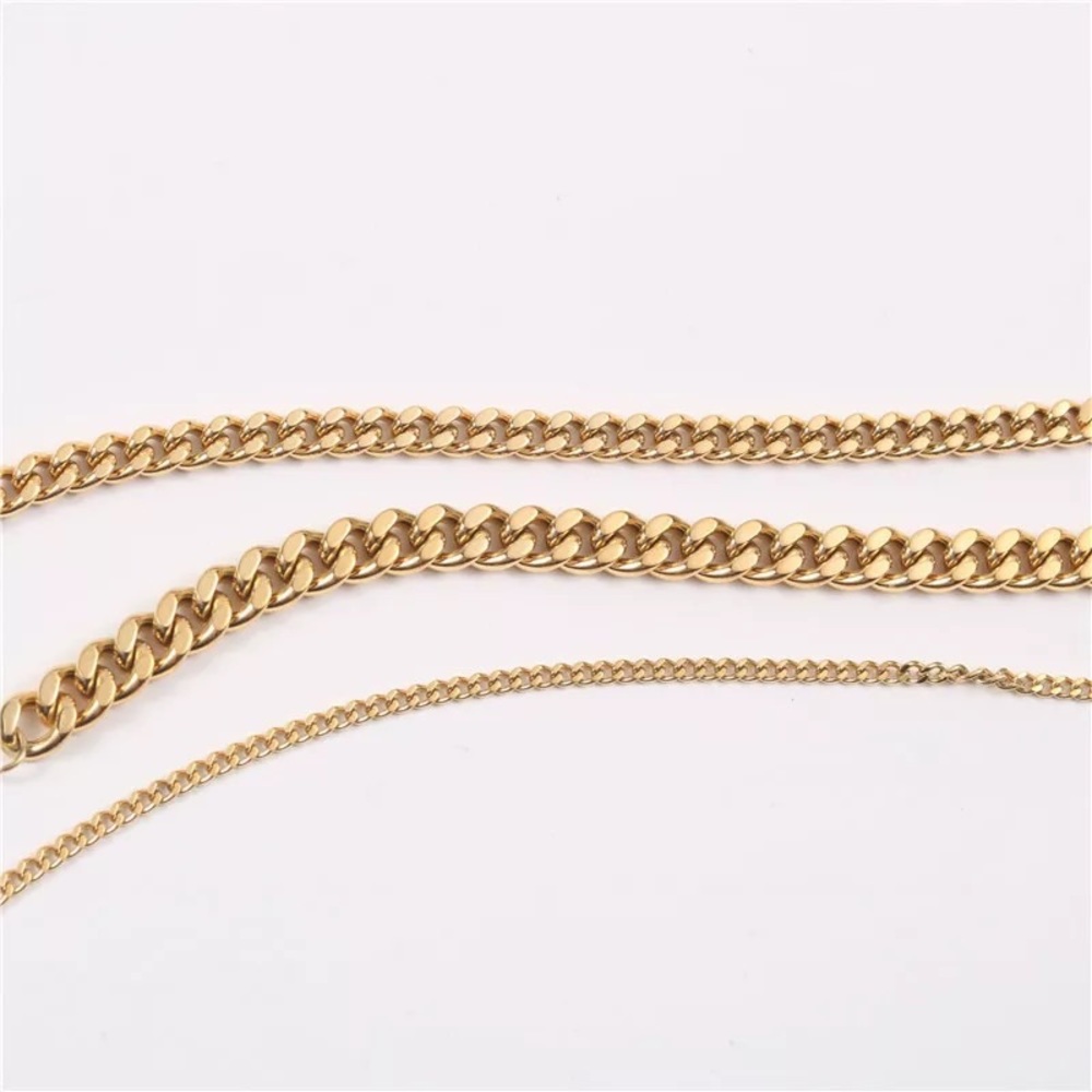 18K Gold Plated Cuban Chain Bracelet
